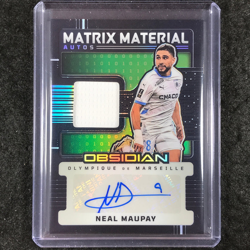 2025-26 Obsidian NEAL MAUPAY Matrix Material Jersey Auto 4/7