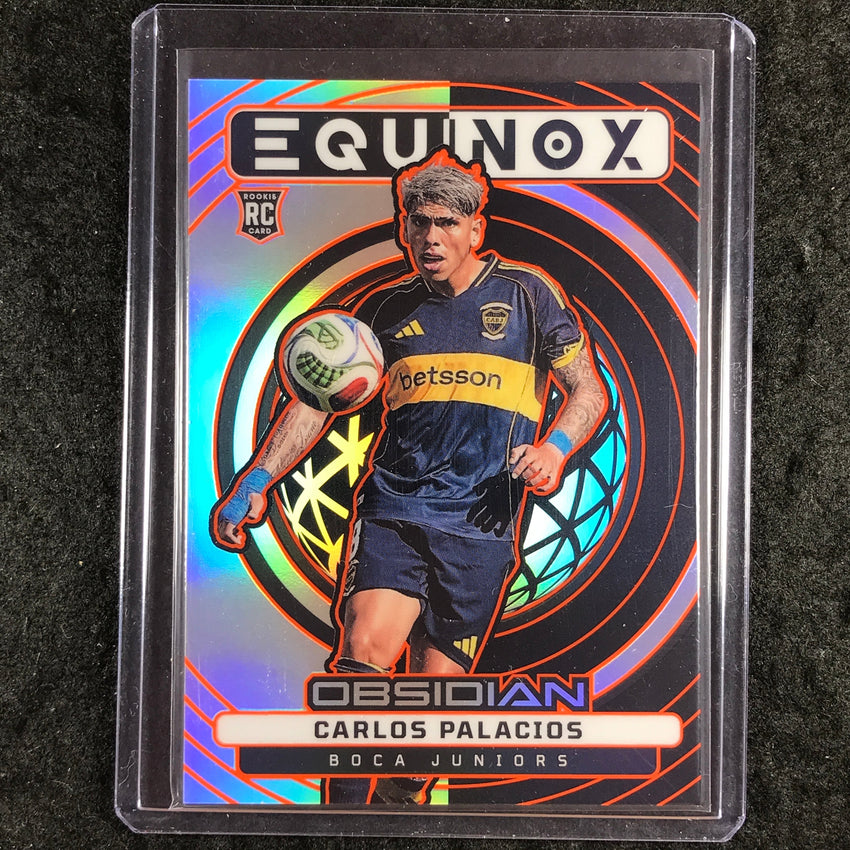 2025-26 Obsidian CARLOS PALACIOS Equinox Rookie Etch Orange 51/75 #15