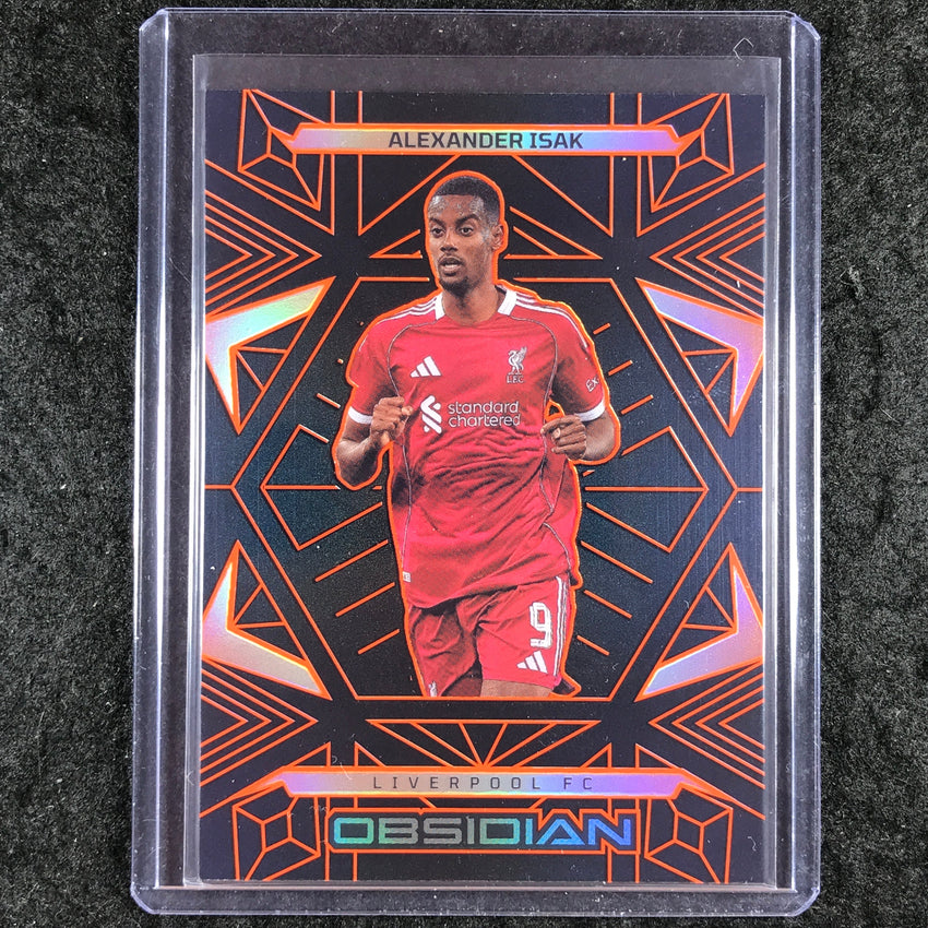 2025-26 Obsidian ALEXANDER ISAK Base Orange 39/40 #57