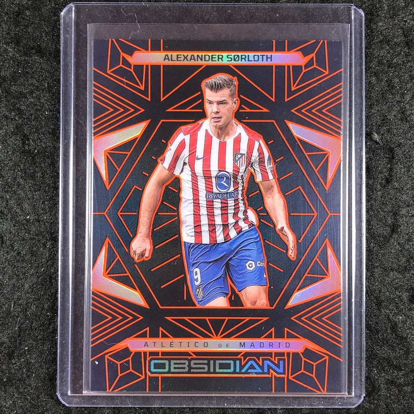 2025-26 Obsidian ALEXANDER SORLOTH Base Orange 10/40 #177
