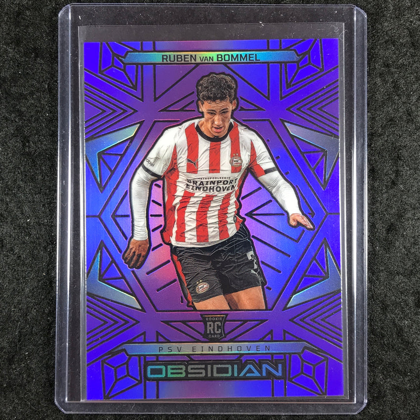 2025-26 Obsidian RUBEN VAN BOMMEL Rookie Base Purple Flood 13/30 #36
