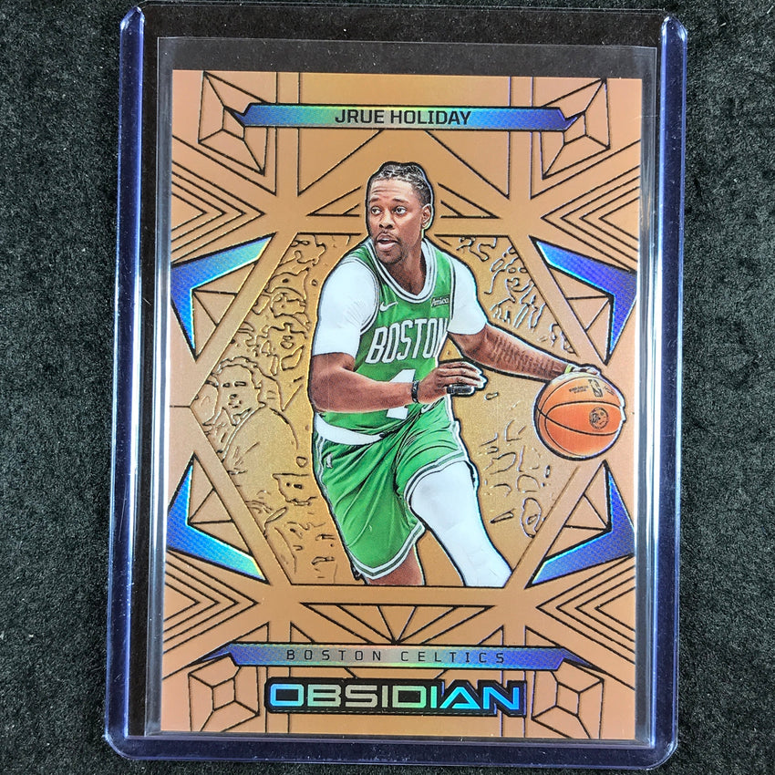 2024-25 Obsidian JRUE HOLIDAY Base Bronze Flood 83/99 #53