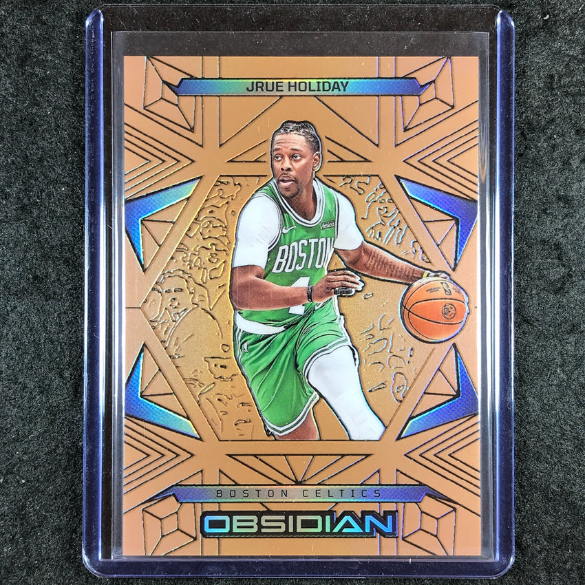 2024-25 Obsidian JRUE HOLIDAY Base Bronze Flood 2/99 #53
