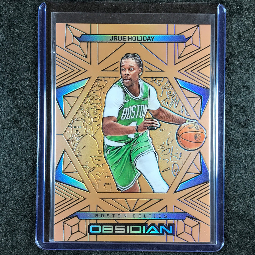 2024-25 Obsidian JRUE HOLIDAY Base Bronze Flood 40/99 #53