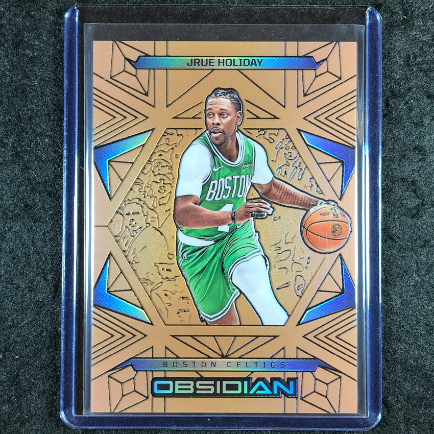 2024-25 Obsidian JRUE HOLIDAY Base Bronze Flood 9/99 #53