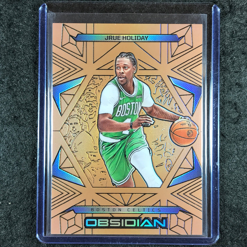 2024-25 Obsidian JRUE HOLIDAY Base Bronze Flood 44/99 #53