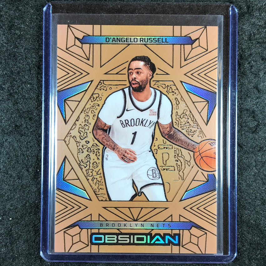2024-25 Obsidian D'ANGELO RUSSELL Base Bronze Flood 49/99 #70