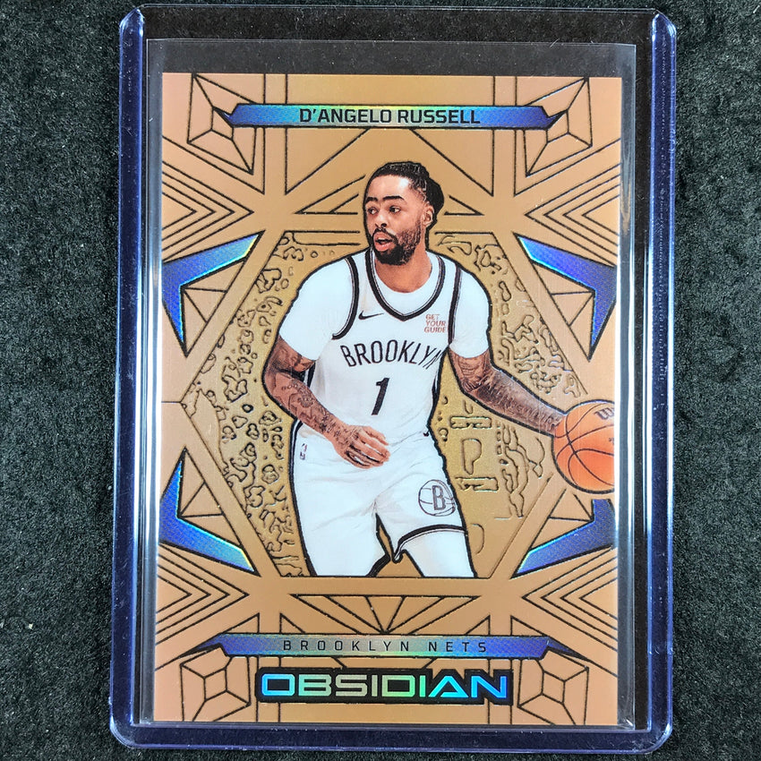 2024-25 Obsidian D'ANGELO RUSSELL Base Bronze Flood 87/99 #70