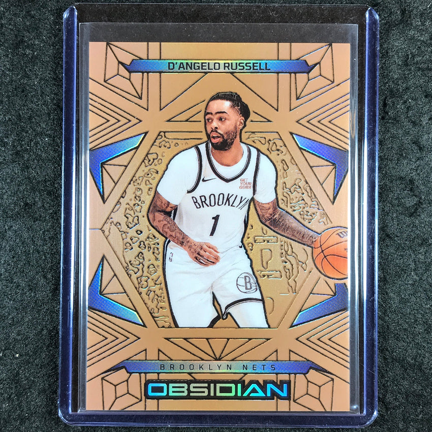 2024-25 Obsidian D'ANGELO RUSSELL Base Bronze Flood 84/99 #70