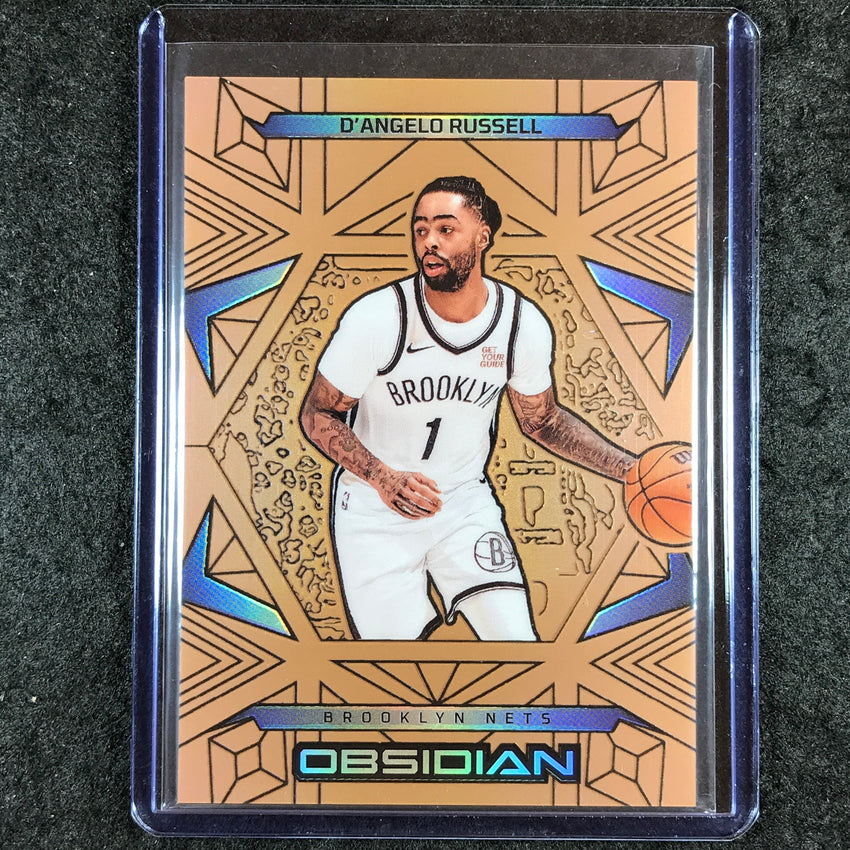2024-25 Obsidian D'ANGELO RUSSELL Base Bronze Flood 26/99 #70