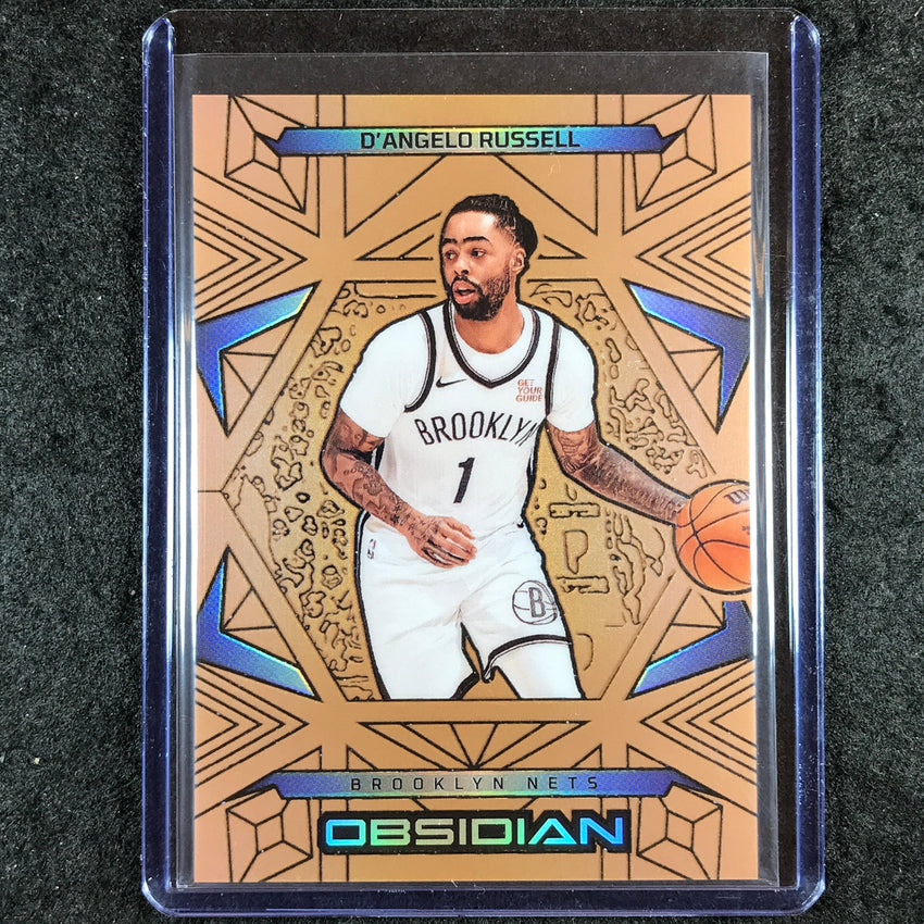 2024-25 Obsidian D'ANGELO RUSSELL Base Bronze Flood 82/99 #70