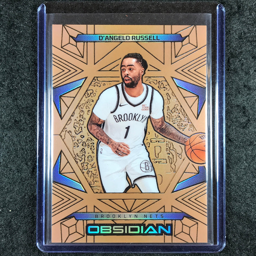 2024-25 Obsidian D'ANGELO RUSSELL Base Bronze Flood 76/99 #70