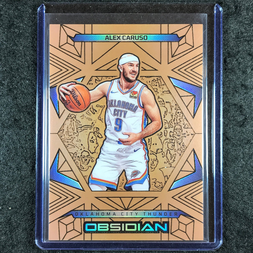 2024-25 Obsidian ALEX CARUSO Base Bronze Flood 74/99 #80