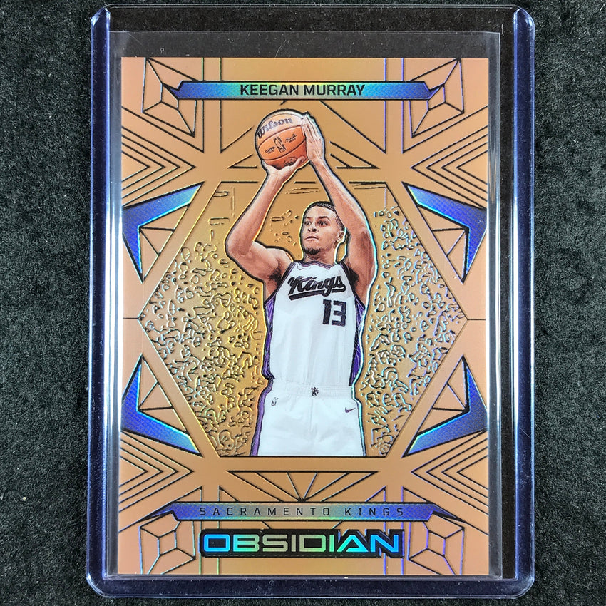 2024-25 Obsidian KEEGAN MURRAY Base Bronze Flood 14/99 #83