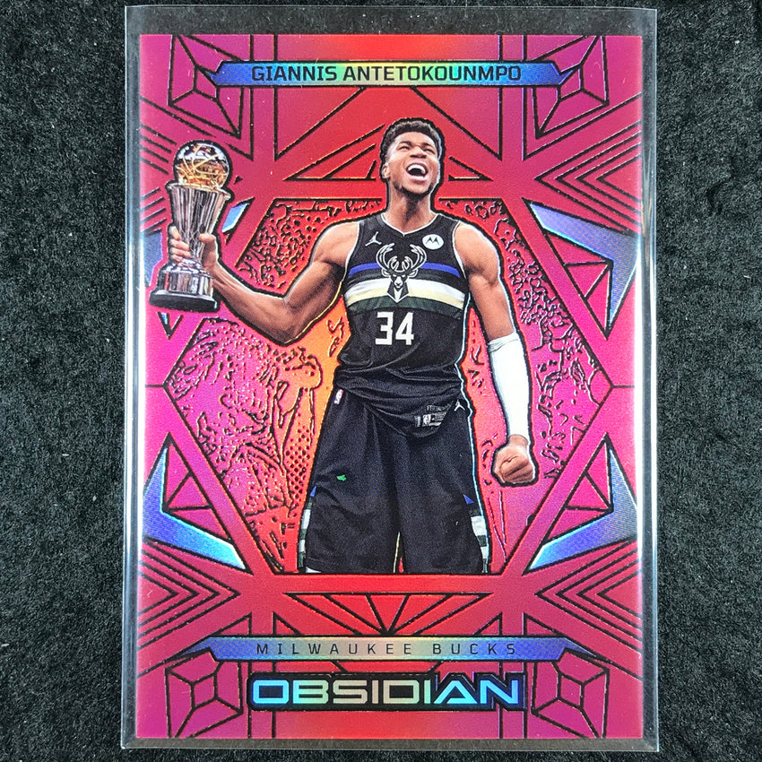 2024-25 Obsidian GIANNIS ANTETOKOUNMPO Base Red Flood #183