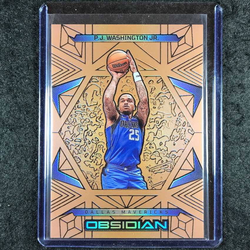 2024-25 Obsidian P.J. WASHINGTON JR. Base Bronze Flood 36/99 #87