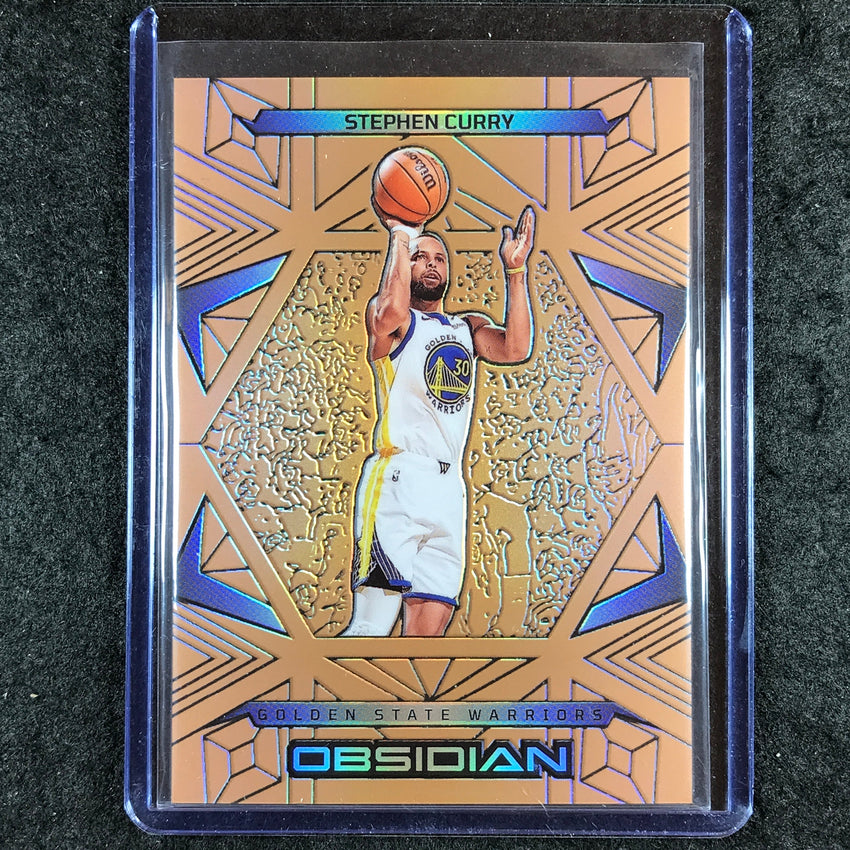2024-25 Obsidian STEPHEN CURRY Base Bronze Flood 47/99 #95