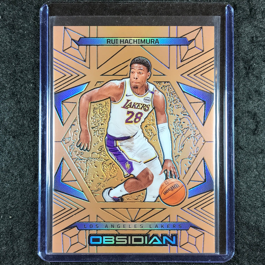 2024-25 Obsidian RUI HACHIMURA Base Bronze Flood 18/99 #97