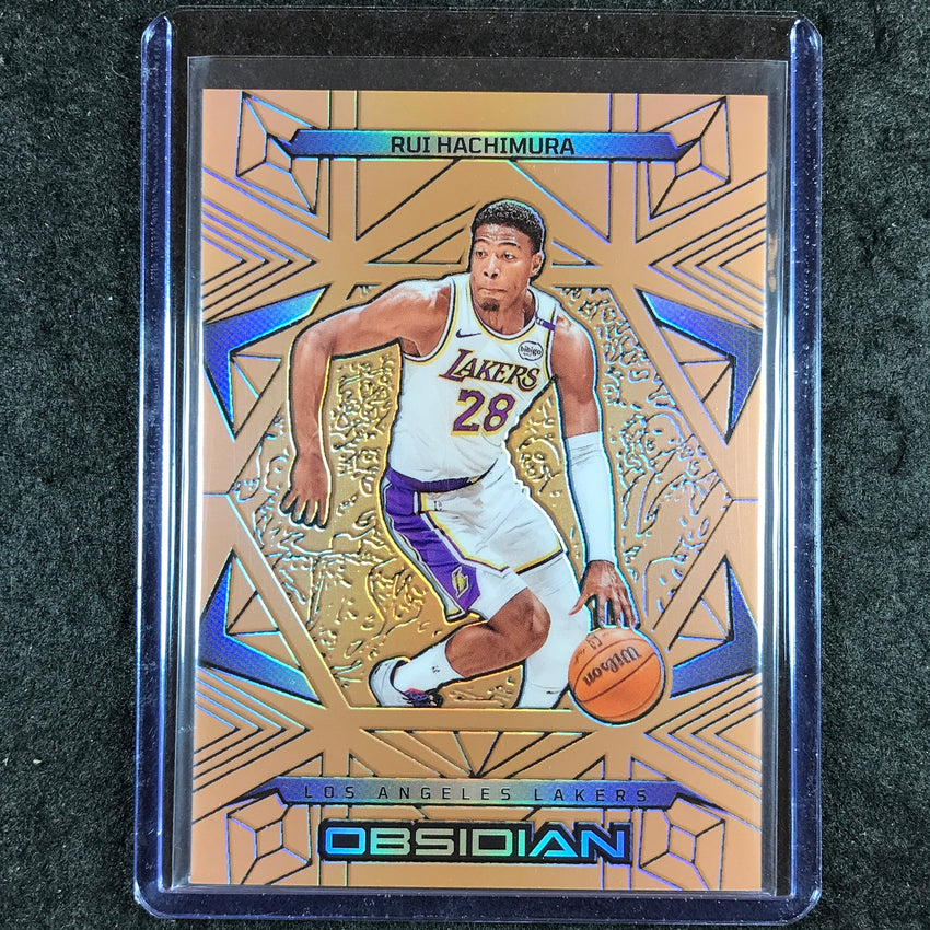 2024-25 Obsidian RUI HACHIMURA Base Bronze Flood 17/99 #97