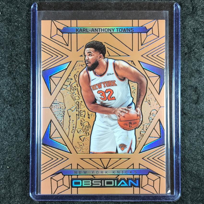 2024-25 Obsidian KARL-ANTHONY TOWNS Base Bronze Flood 97/99 #103
