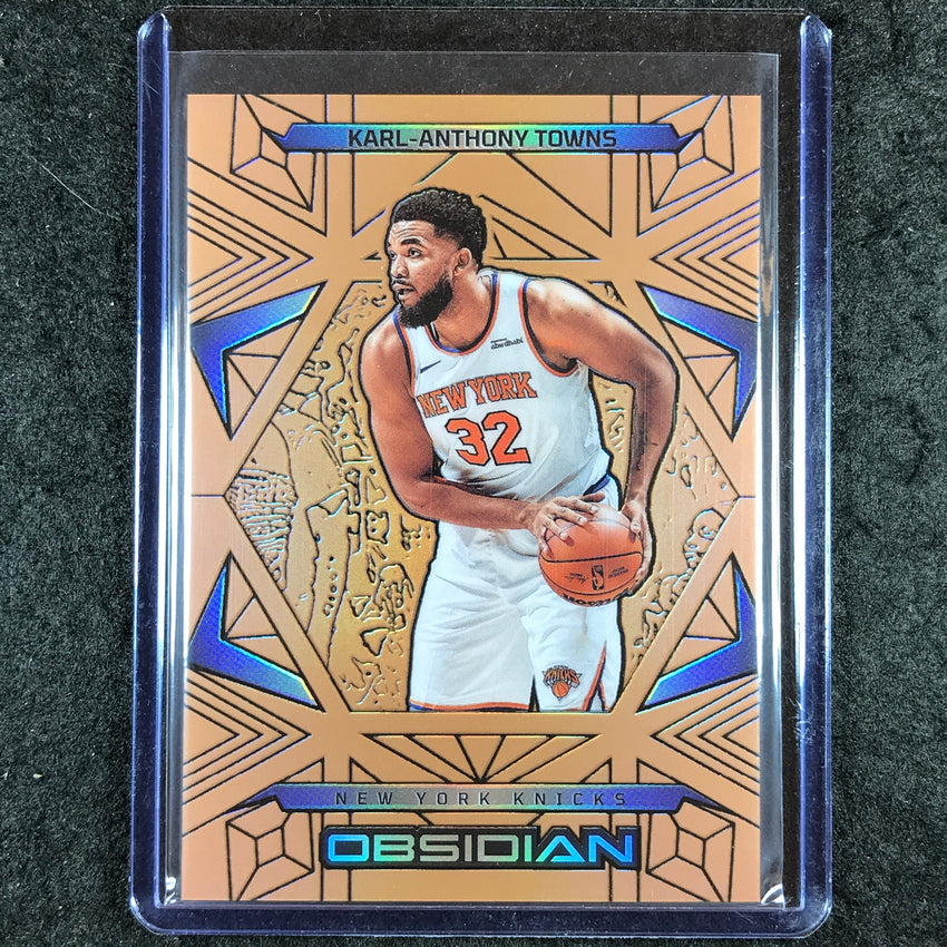 2024-25 Obsidian KARL-ANTHONY TOWNS Base Bronze Flood 37/99 #103