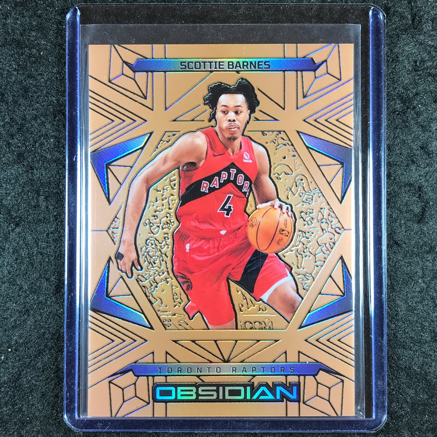 2024-25 Obsidian SCOTTIE BARNES Base Bronze Flood 41/99 #104
