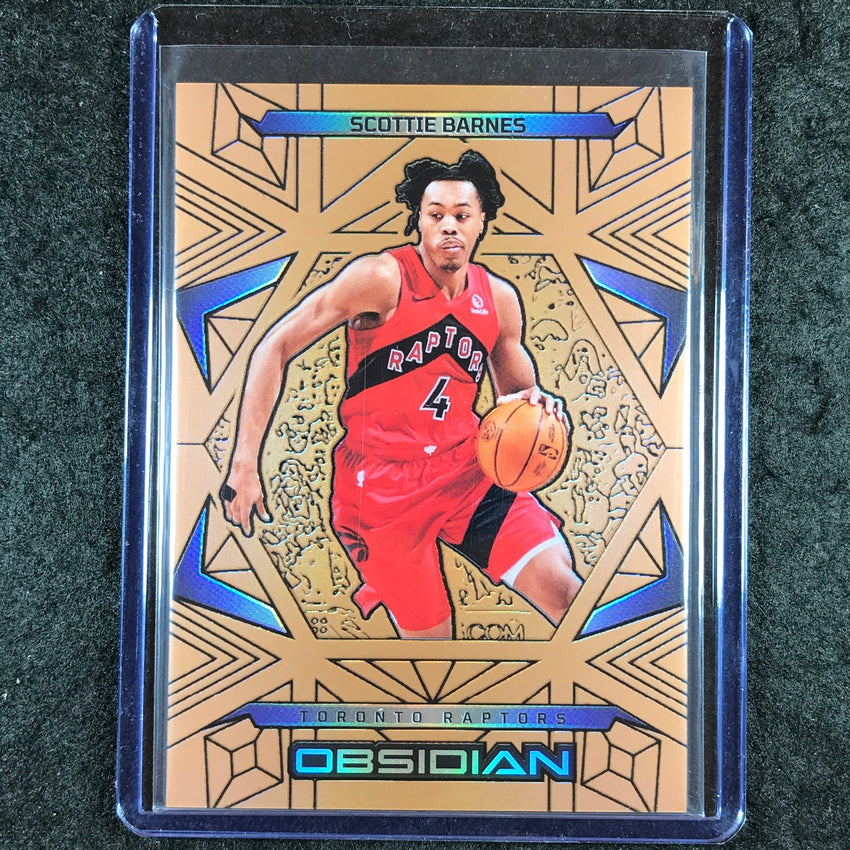 2024-25 Obsidian SCOTTIE BARNES Base Bronze Flood 93/99 #104