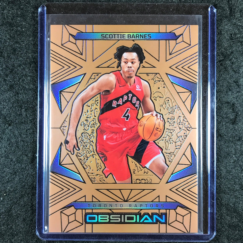 2024-25 Obsidian SCOTTIE BARNES Base Bronze Flood 57/99 #104