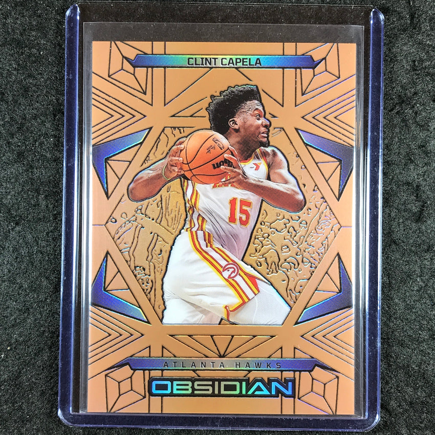 2024-25 Obsidian CLINT CAPELA Base Bronze Flood 69/99 #110