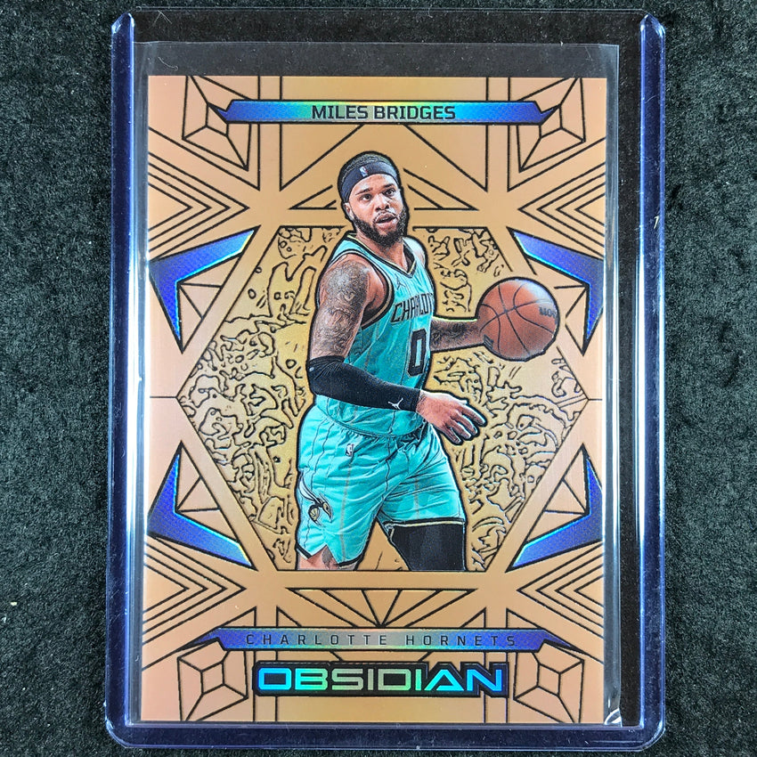 2024-25 Obsidian MILES BRIDGES Base Bronze Flood 4/99 #114