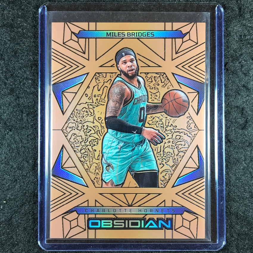 2024-25 Obsidian MILES BRIDGES Base Bronze Flood 25/99 #114