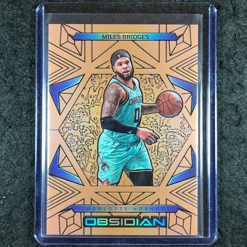 2024-25 Obsidian MILES BRIDGES Base Bronze Flood 90/99 #114