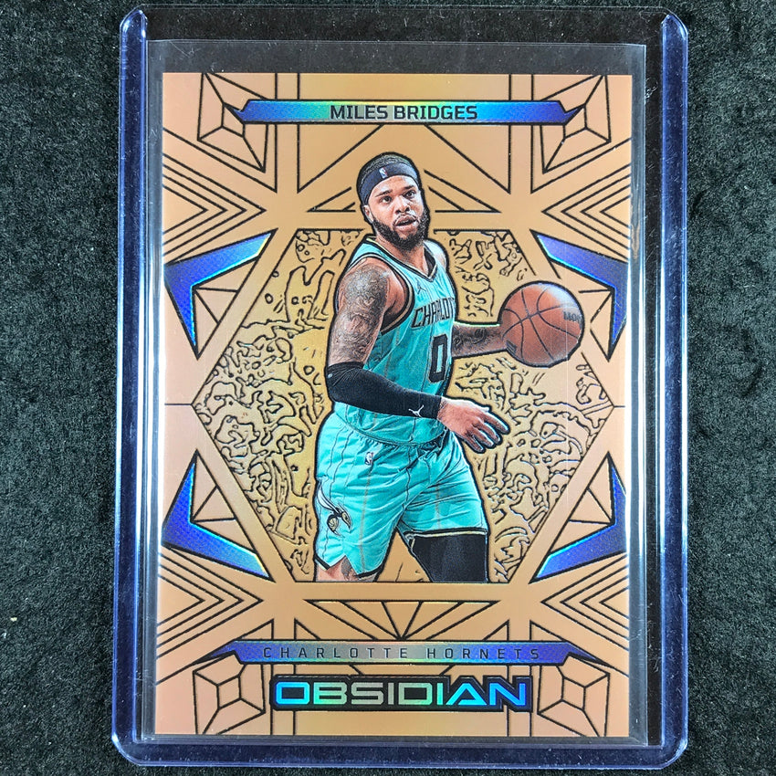 2024-25 Obsidian MILES BRIDGES Base Bronze Flood 86/99 #114
