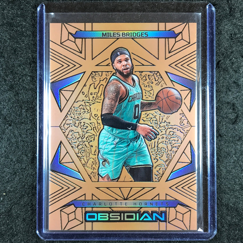 2024-25 Obsidian MILES BRIDGES Base Bronze Flood 54/99 #114