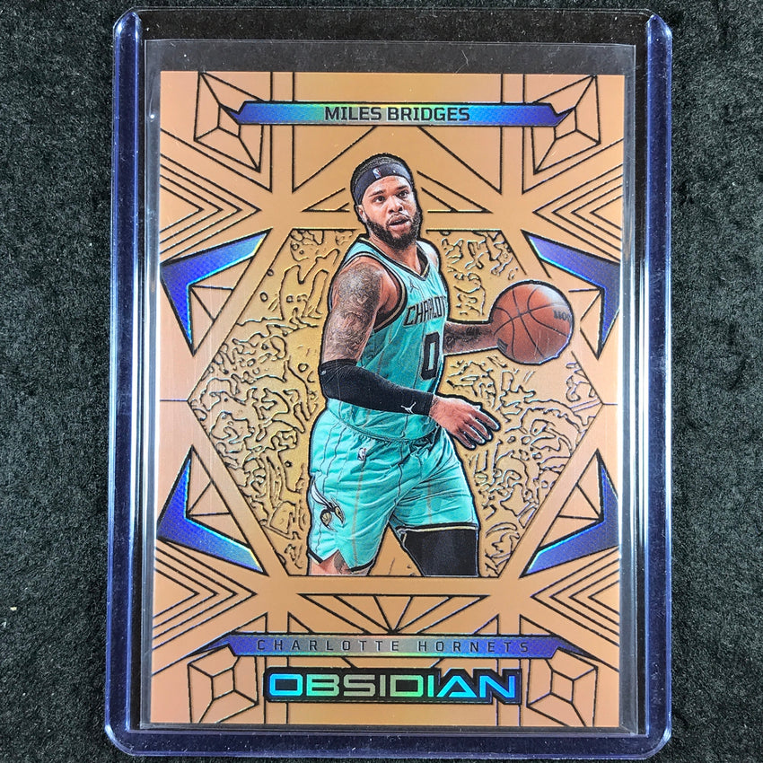 2024-25 Obsidian MILES BRIDGES Base Bronze Flood 65/99 #114