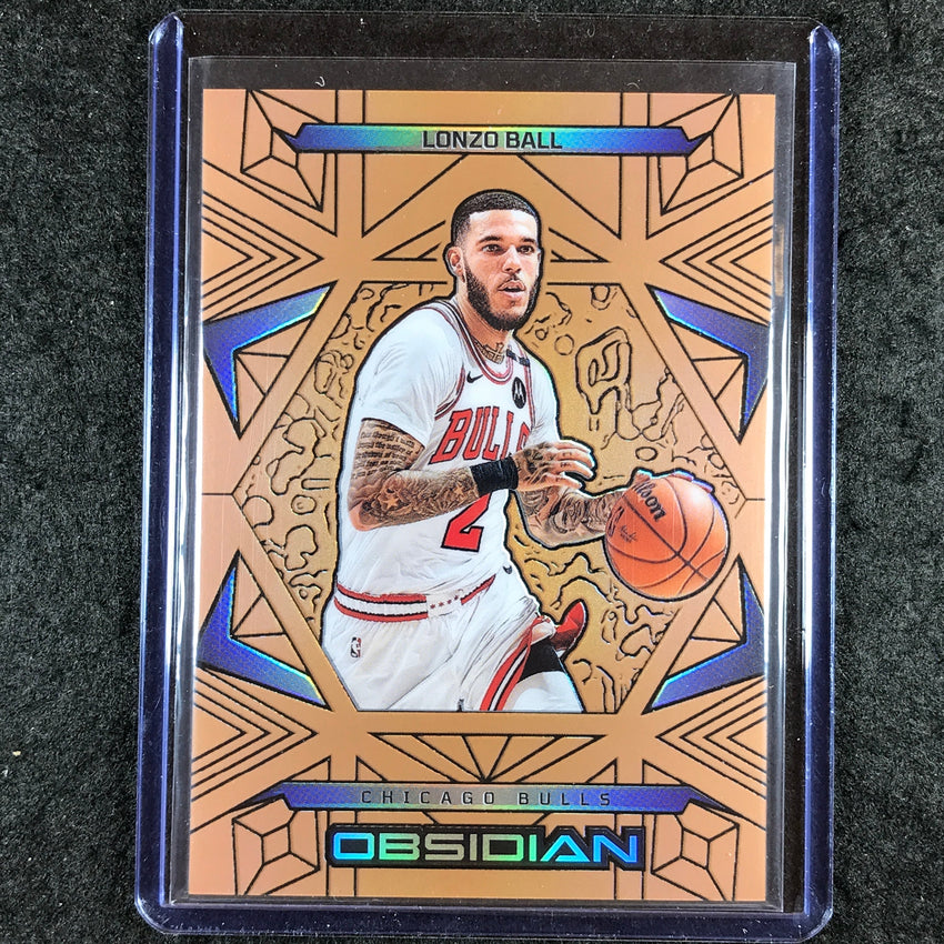 2024-25 Obsidian LONZO BALL Base Bronze Flood 73/99 #115