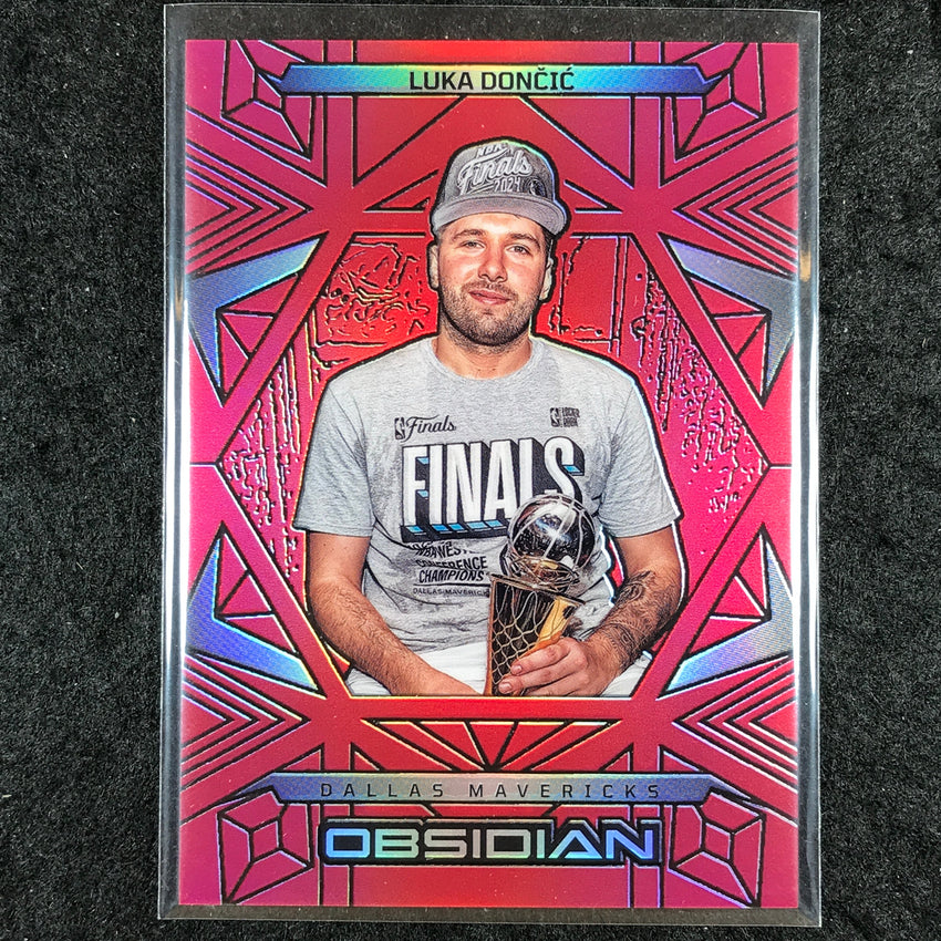 2024-25 Obsidian LUKA DONCIC Base Red Flood #190