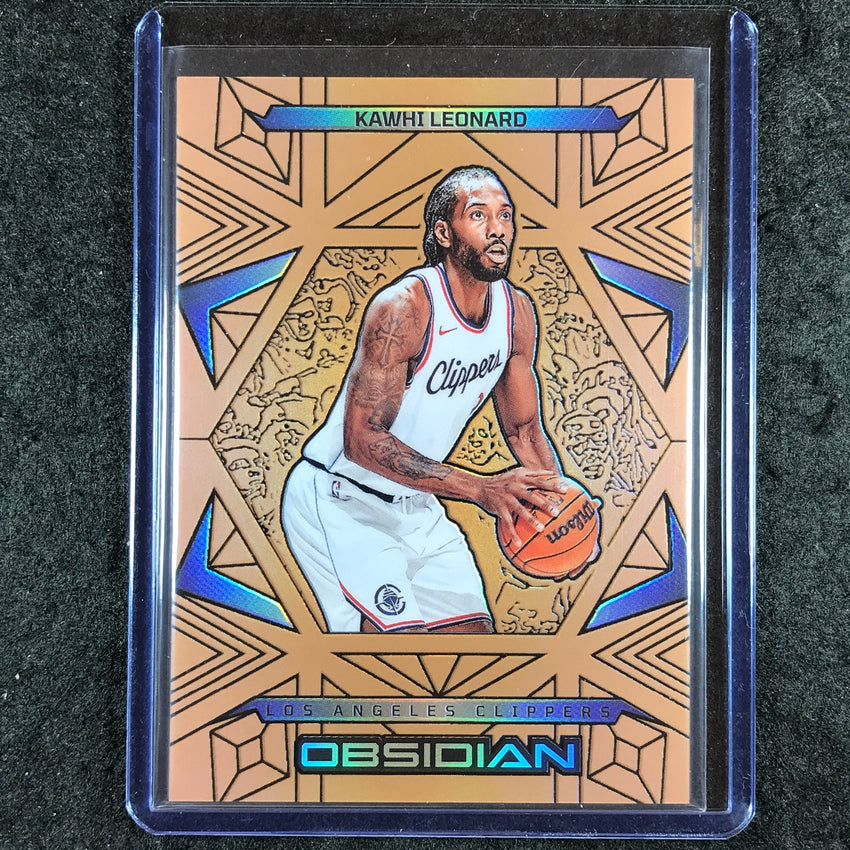 2024-25 Obsidian KAWHI LEONARD Base Bronze Flood 38/99 #124