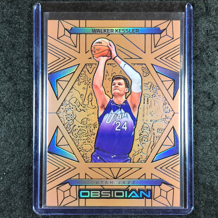 2024-25 Obsidian WALKER KESSLER Base Bronze Flood 78/99 #128