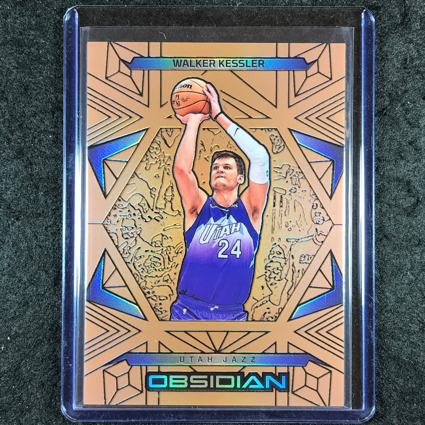 2024-25 Obsidian WALKER KESSLER Base Bronze Flood 89/99 #128