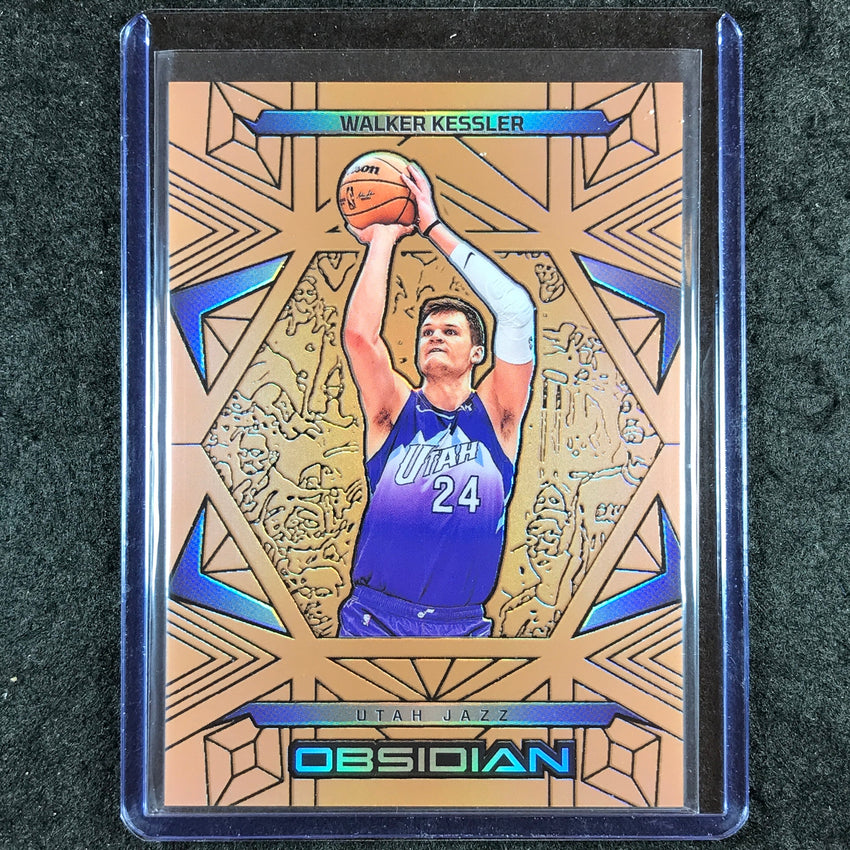 2024-25 Obsidian WALKER KESSLER Base Bronze Flood 22/99 #128