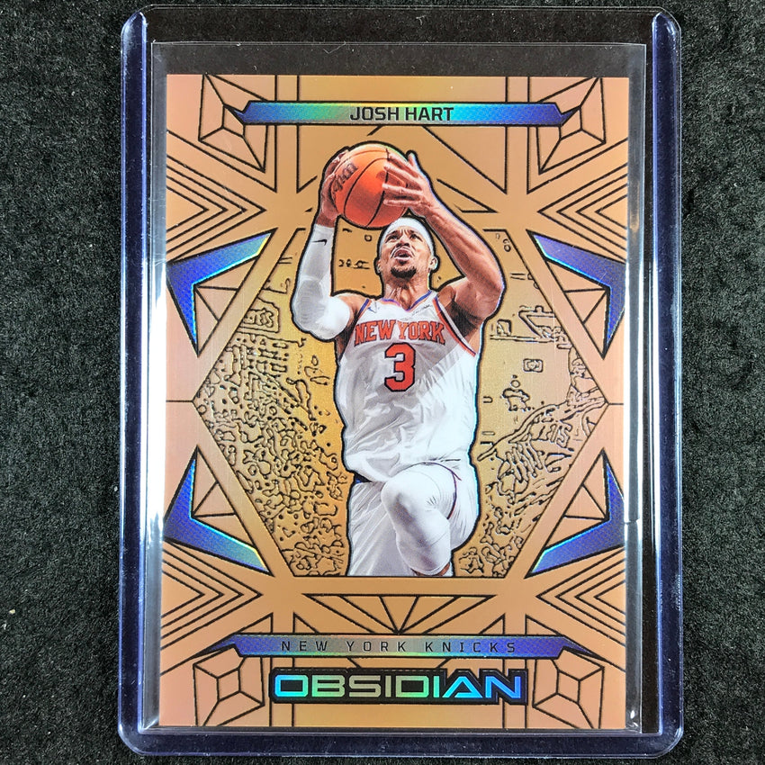 2024-25 Obsidian JOSH HART Base Bronze Flood 40/99 #136