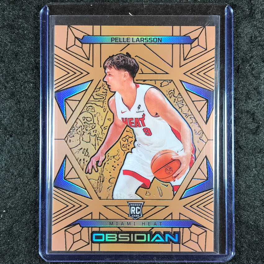 2024-25 Obsidian PELLE LARSSON Rookie Base Bronze Flood 24/99 #144