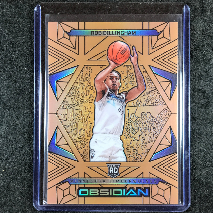 2024-25 Obsidian ROB DILLINGHAM Rookie Base Bronze Flood 30/99 #156