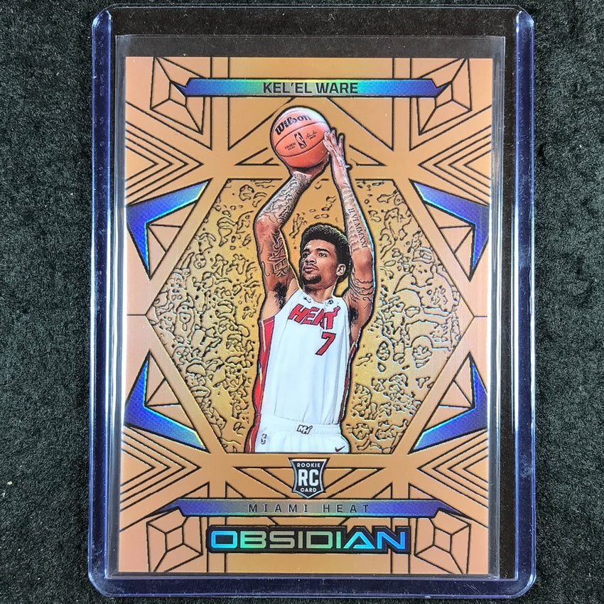 2024-25 Obsidian KEL'EL WARE Rookie Base Bronze Flood 21/99 #157