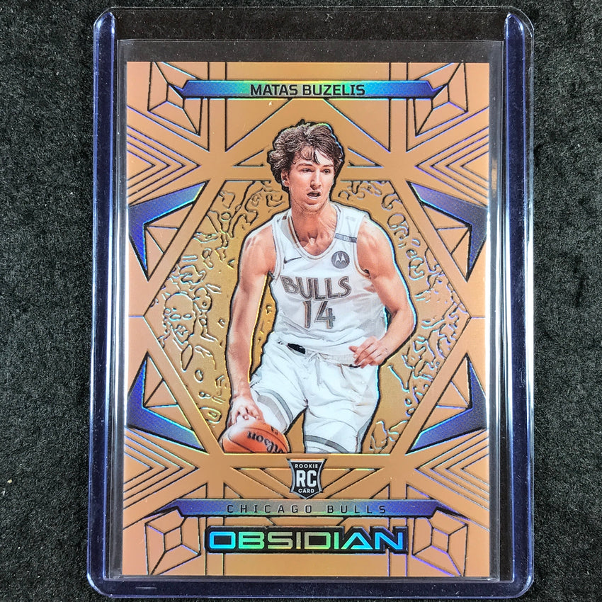 2024-25 Obsidian MATAS BUZELIS Rookie Base Bronze Flood 7/99 #180