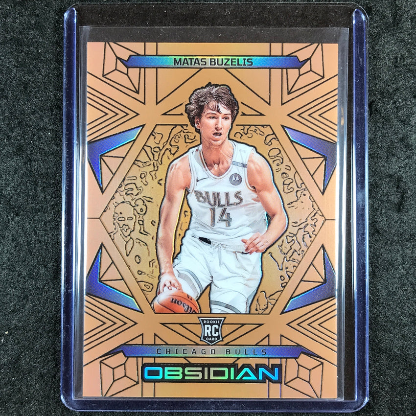2024-25 Obsidian MATAS BUZELIS Rookie Base Bronze Flood 57/99 #180