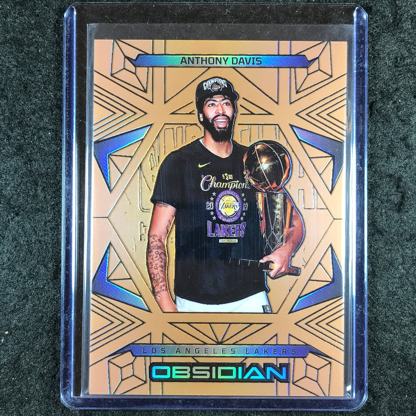 2024-25 Obsidian ANTHONY DAVIS Base Bronze Flood 87/99 #187