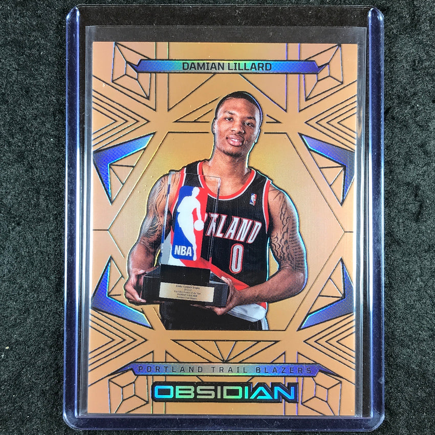 2024-25 Obsidian DAMIAN LILLARD Base Bronze Flood 50/99 #193