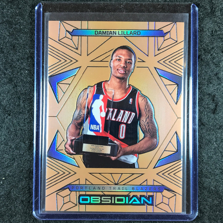 2024-25 Obsidian DAMIAN LILLARD Base Bronze Flood 72/99 #193